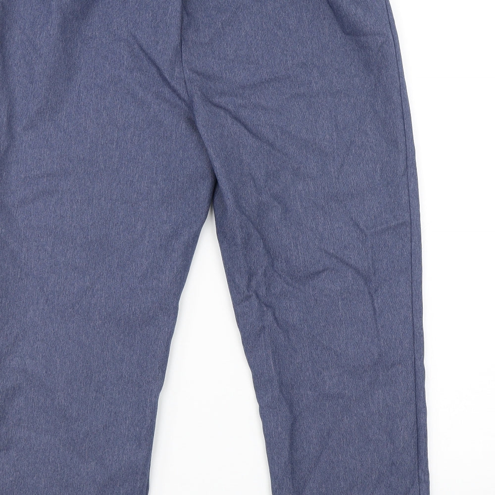 Womens UK Size 14 Berkertex Regular Fit Chino Blue Trousers