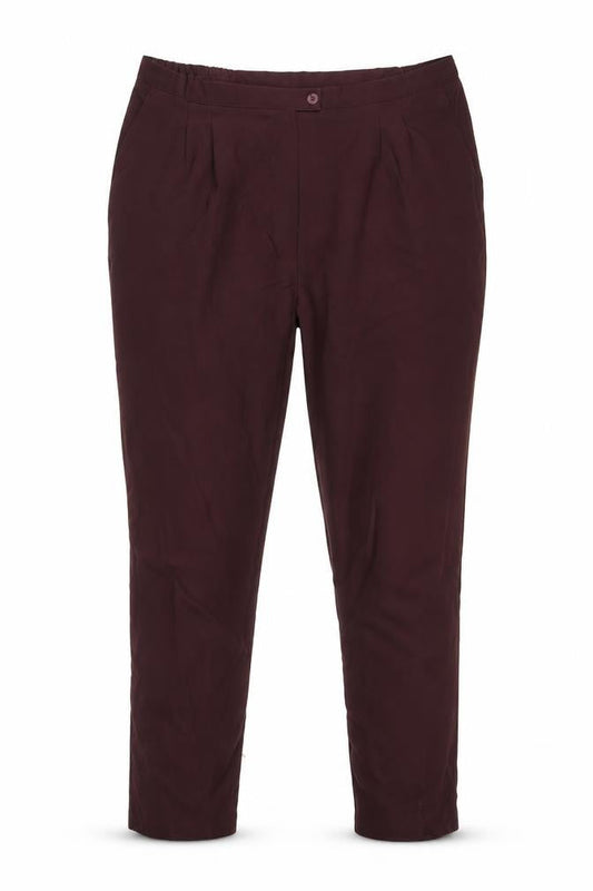 Afibel Womens Red   Trousers  Size 38 in L29 in