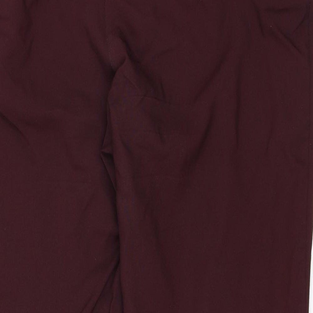 Afibel Womens Red   Trousers  Size 38 in L29 in