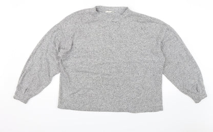 Stradivarius Womens Grey   Pullover Jumper Size S