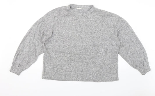 Stradivarius Womens Grey   Pullover Jumper Size S