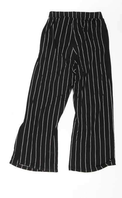 Womens UK Size S Divided Regular Fit  Black Trousers