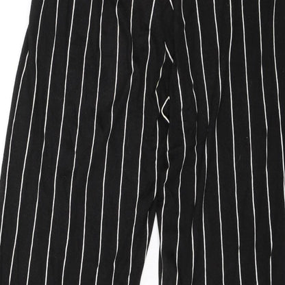 Womens UK Size S Divided Regular Fit  Black Trousers