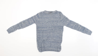 River Island Womens Blue   Pullover Jumper Size S