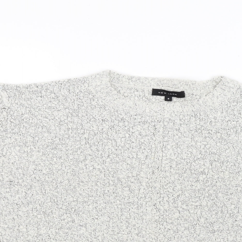 New Look Womens Grey   Pullover Jumper Size S