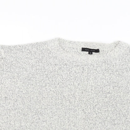 New Look Womens Grey   Pullover Jumper Size S
