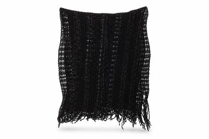 Preworn Womens Black    Shawl/Wrap