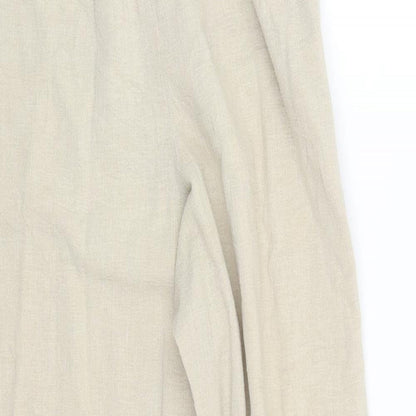 jane dickinsomn Womens Beige   Jogger Trousers Size 14 L28 in
