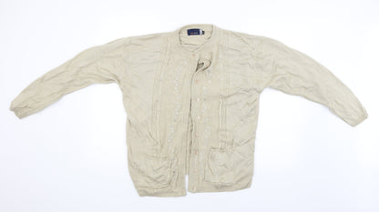 kolette Womens Beige   Cardigan Jumper Size M