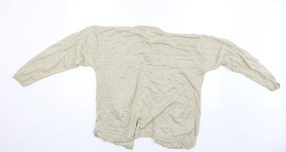 kolette Womens Beige   Cardigan Jumper Size M
