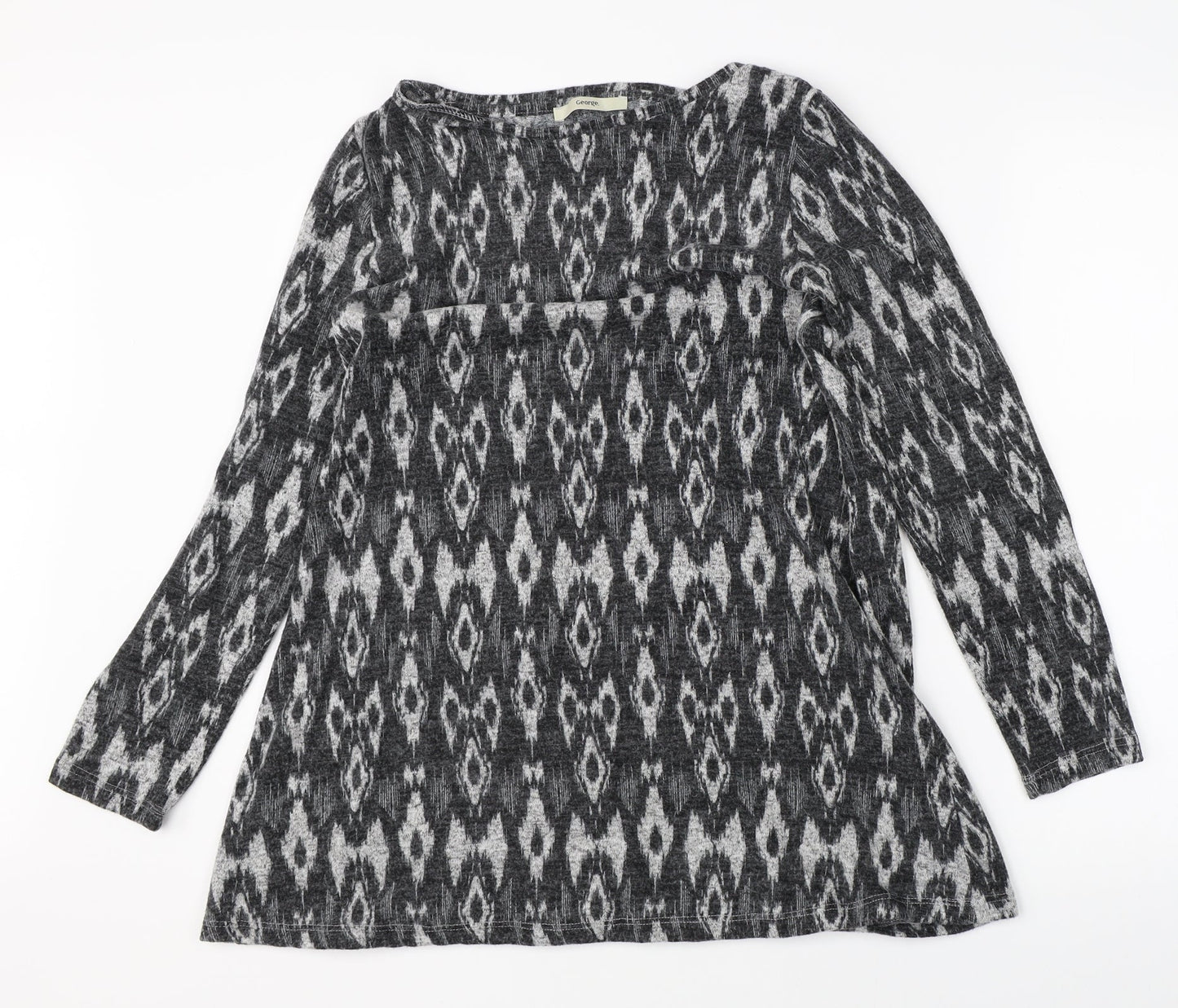 Goerge Womens Black   Pullover Jumper Size 12