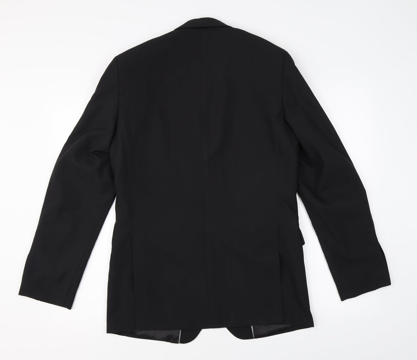 Mens UK Size 36 Cedar Wood State Regular Black Suit Jacket
