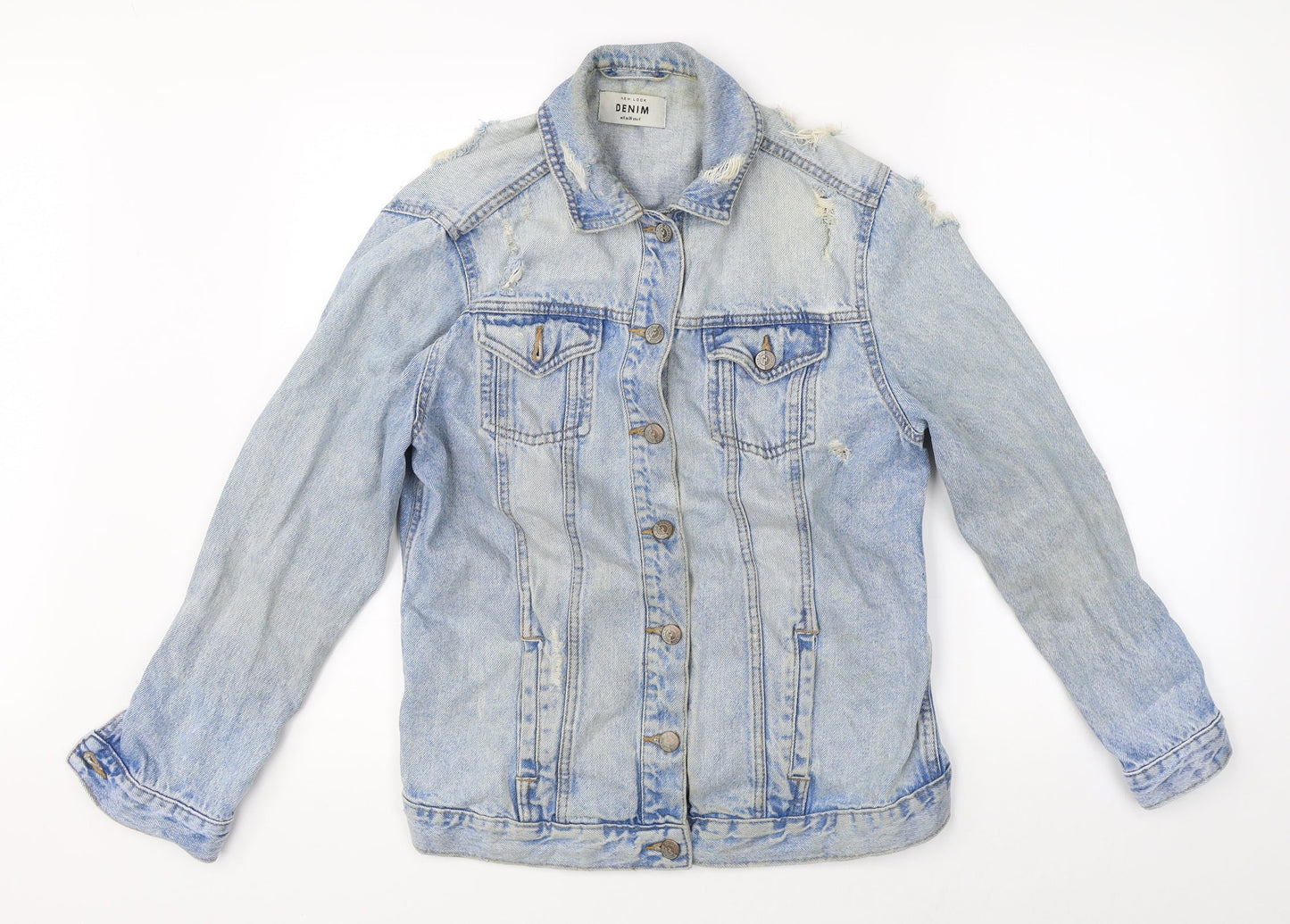 Womens UK Size 8 New Look Blue Jacket
