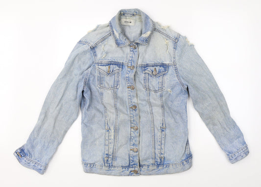 Womens UK Size 8 New Look Blue Jacket