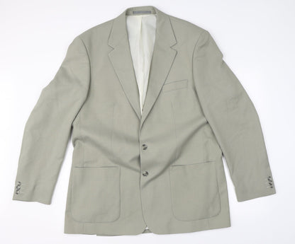 Mens UK Size 44 Wellington Regular Green Suit Jacket