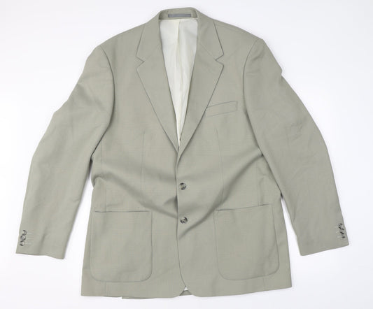 Mens UK Size 44 Wellington Regular Green Suit Jacket