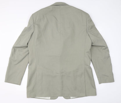 Mens UK Size 44 Wellington Regular Green Suit Jacket
