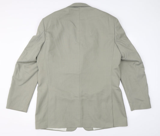 Mens UK Size 44 Wellington Regular Green Suit Jacket