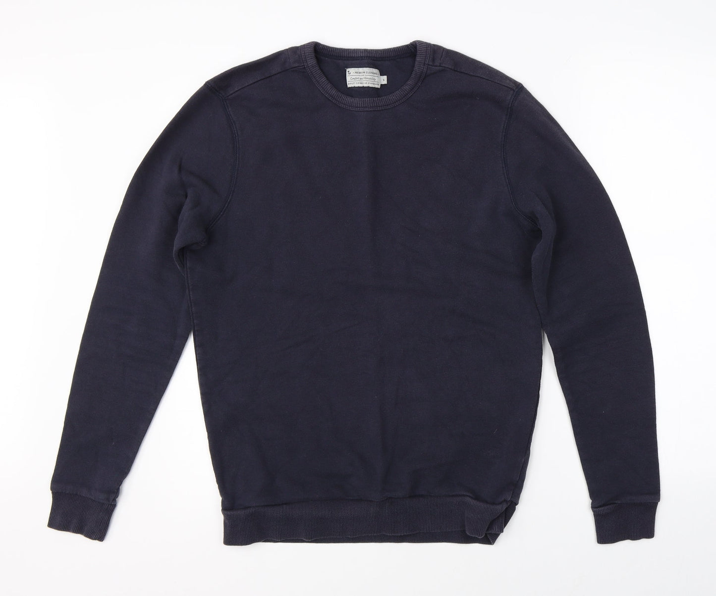 TU Mens Blue   Pullover Jumper Size S