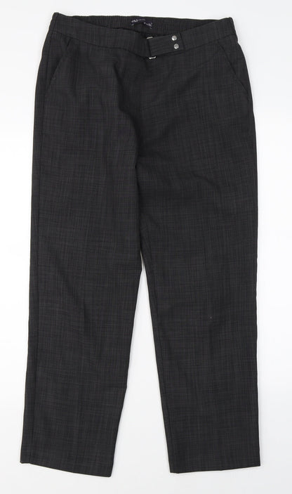Marks & Spencer Womens Grey   Dress Pants Trousers Size 12 L26 in