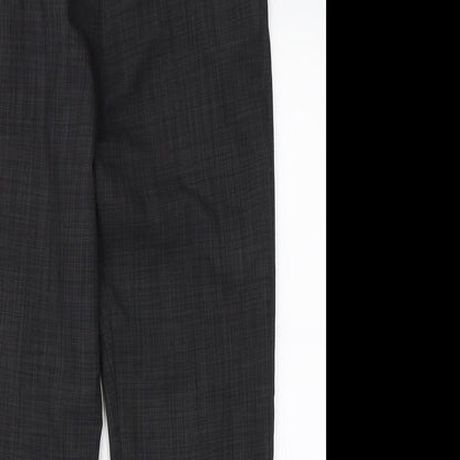 Marks & Spencer Womens Grey   Dress Pants Trousers Size 12 L26 in