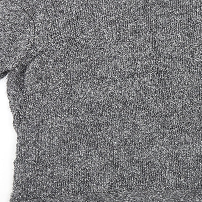 Bonmarché Womens Grey Cardigan Jumper Size M