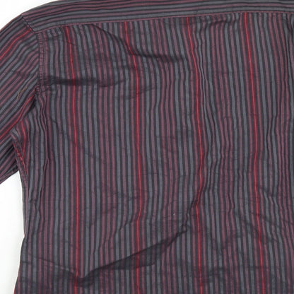 NEXT Mens Multicoloured Striped   Button-Up