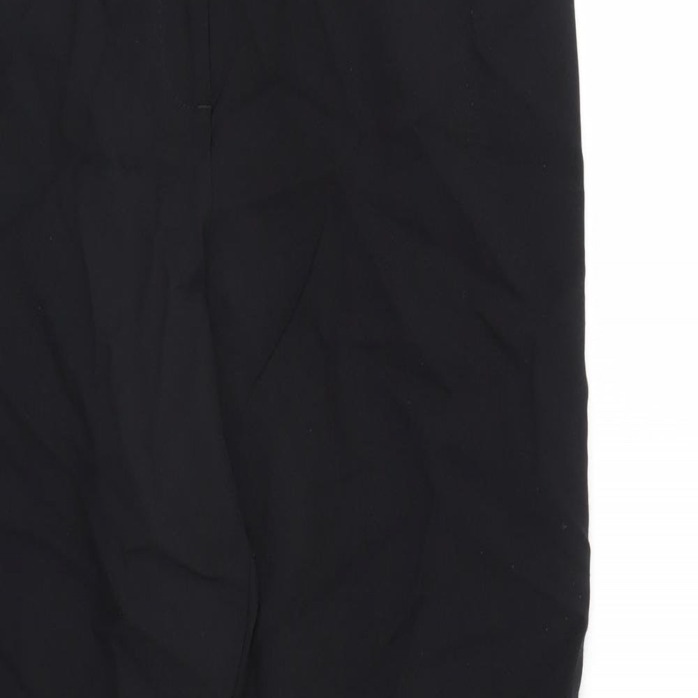Womens UK Size 12 F&F Regular Fit  Black Trousers