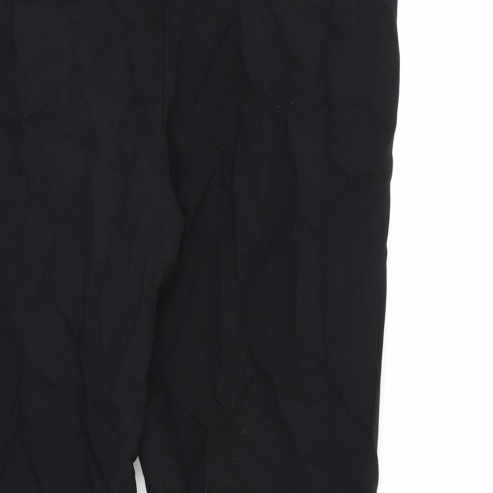 Womens UK Size 12 F&F Regular Fit  Black Trousers