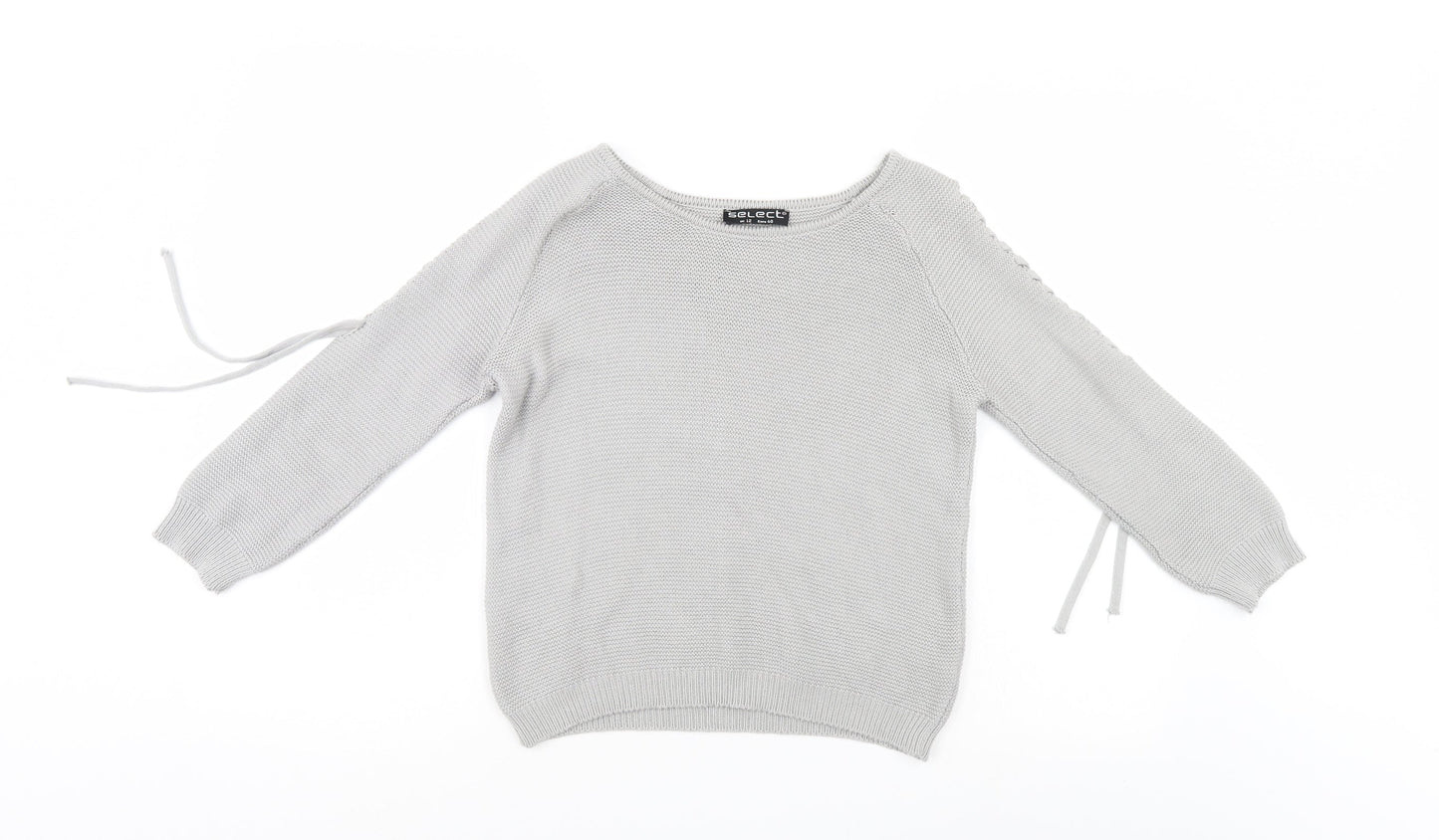 Select Womens Grey   Pullover Jumper Size 12