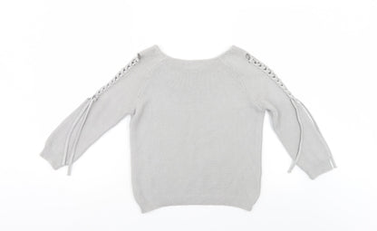 Select Womens Grey   Pullover Jumper Size 12