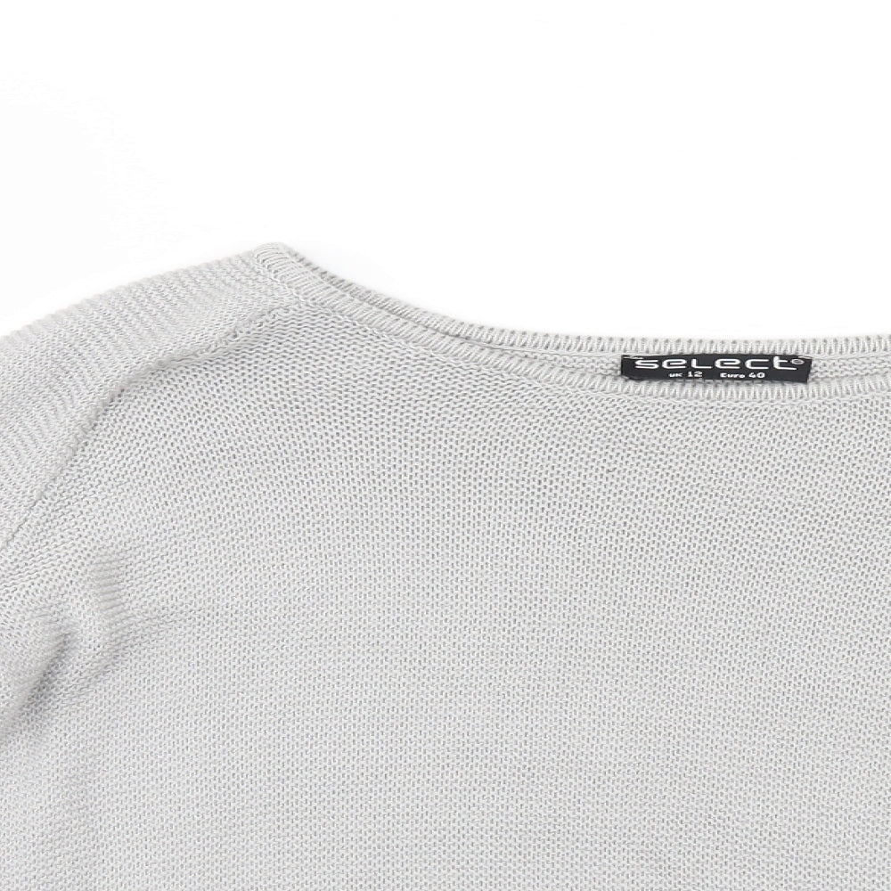 Select Womens Grey   Pullover Jumper Size 12