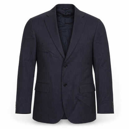 Trial Mens Blue Striped  Jacket Blazer