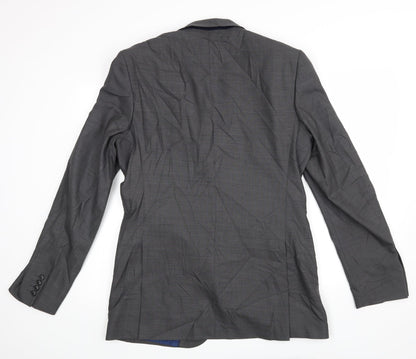 Mens UK Size 40 M&S Big & Tall Grey Suit Jacket