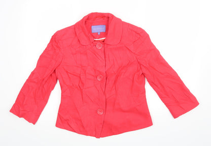 Autonomy Womens Red   Jacket  Size 8