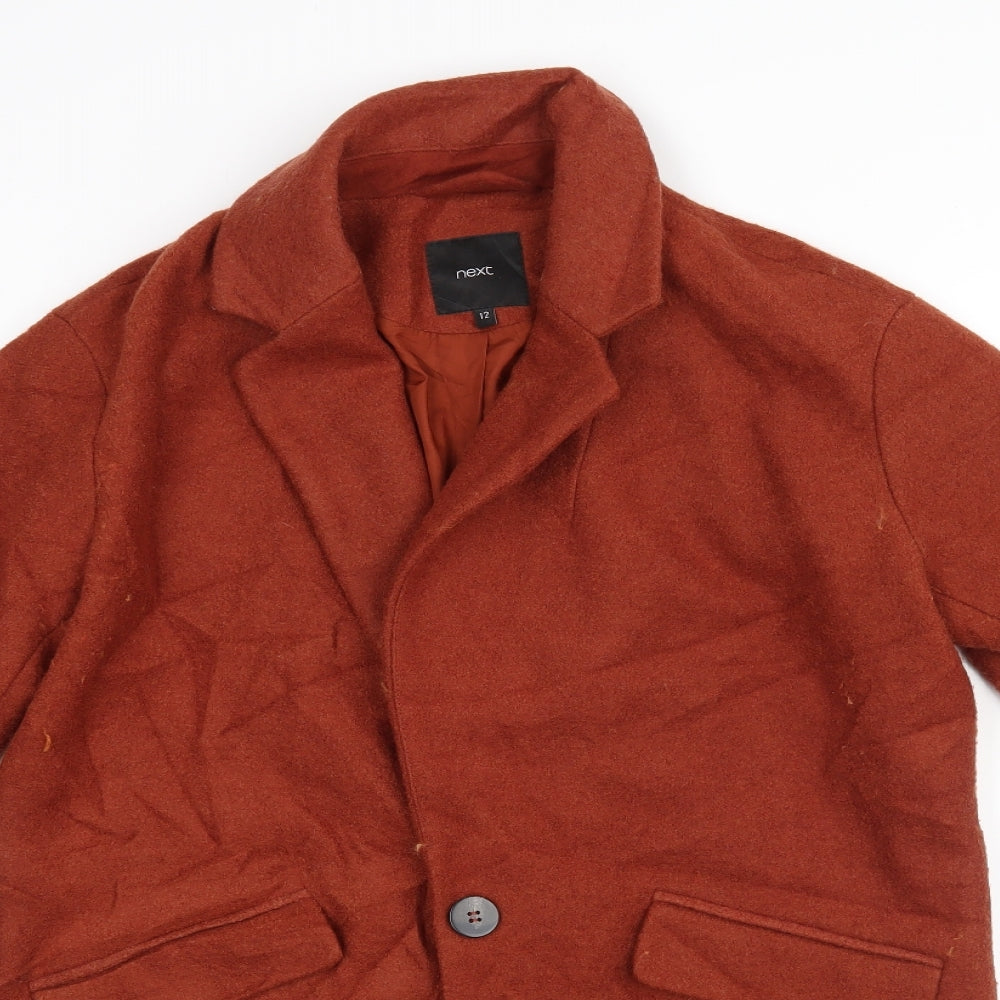 Womens UK Size 12 NEXT Brown Jacket