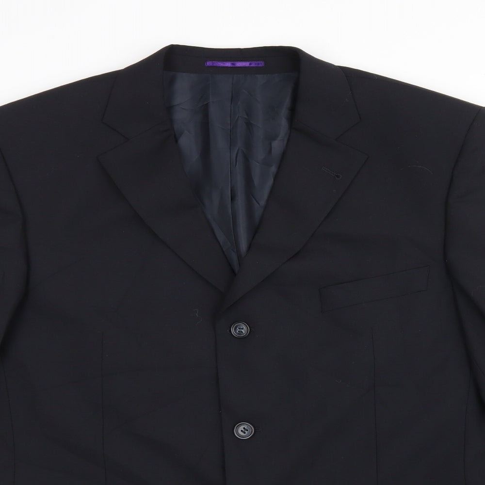 Mens UK Size 42 Taylor & Wright Regular Blue Suit Jacket