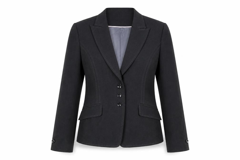 Womens UK Size 10 M&S Regular Grey Blazer
