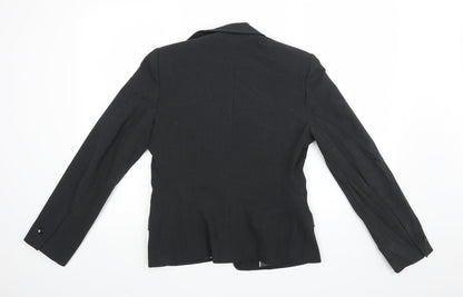 M&S Womens Grey   Jacket Blazer Size 10