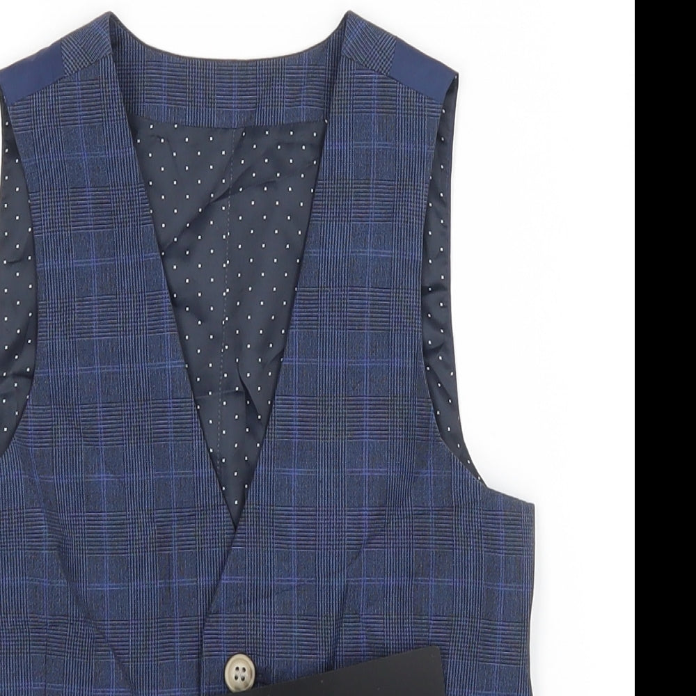 Albion Boys Blue   Jacket Waistcoat Size 6 Years