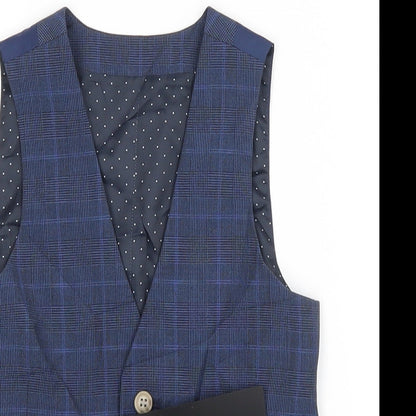 Albion Boys Blue   Jacket Waistcoat Size 6 Years