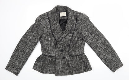 Womens UK Size  Preworn Black Jacket