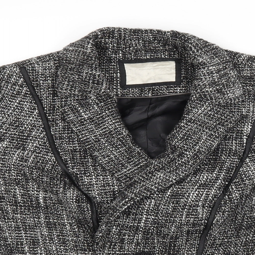 Womens UK Size  Preworn Black Jacket