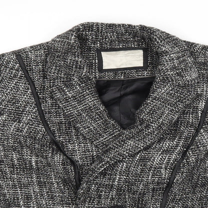 Womens UK Size  Preworn Black Jacket