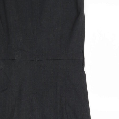 M&S Womens Grey   Pencil Dress  Size 10