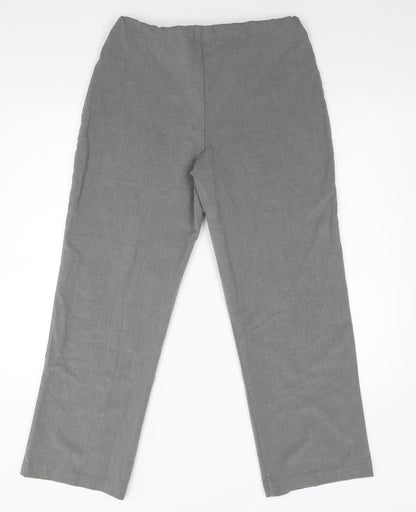 Womens UK Size 12 Epilogue Regular Fit  Grey Trousers