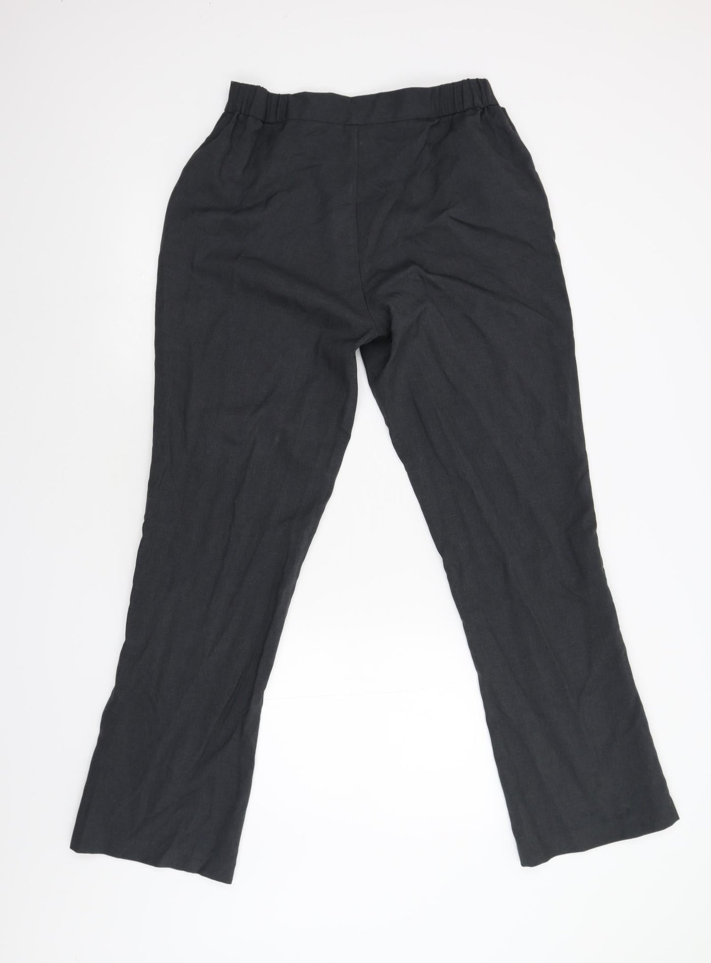Womens UK Size 14 Damart Regular Fit  Grey Trousers