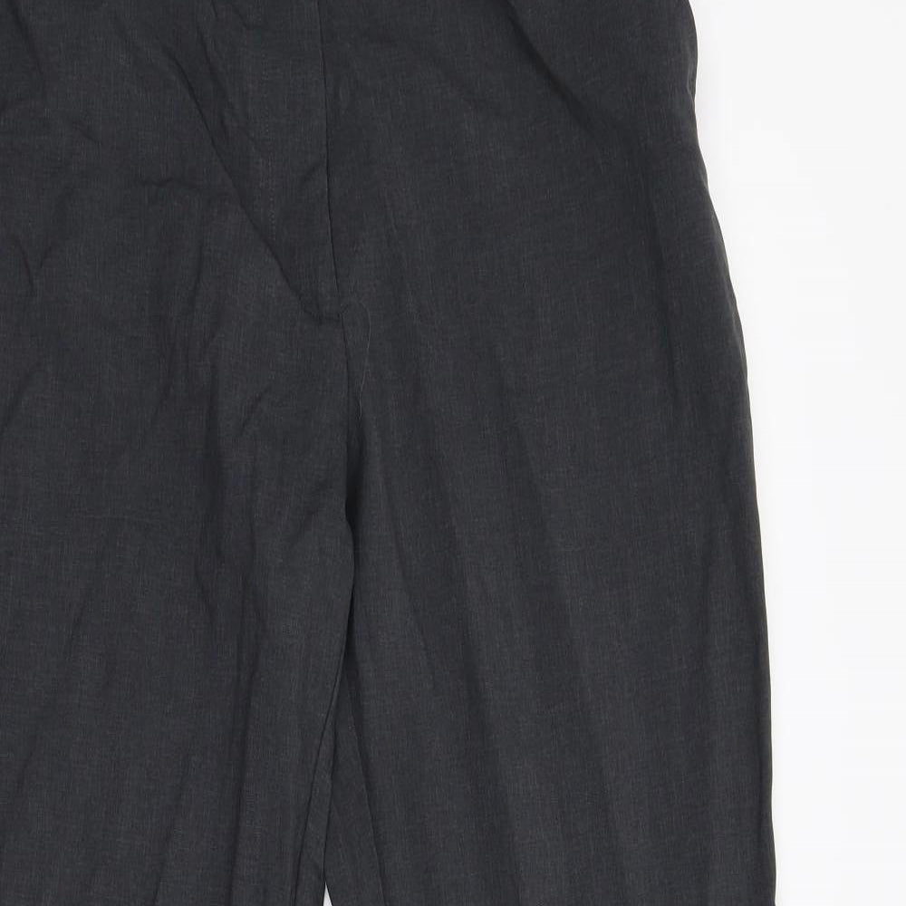 Womens UK Size 14 Damart Regular Fit  Grey Trousers