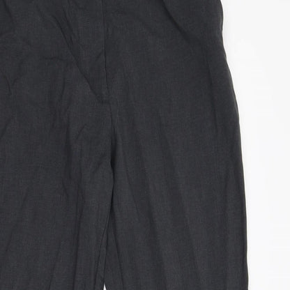 Womens UK Size 14 Damart Regular Fit  Grey Trousers