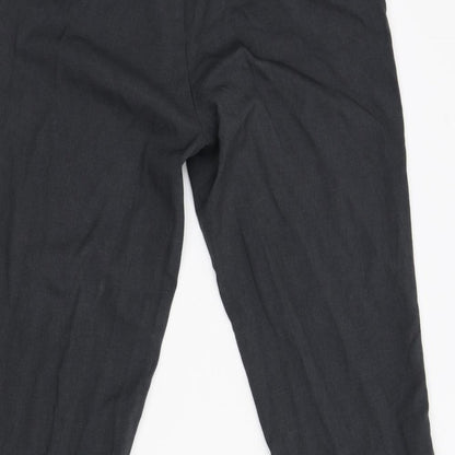 Womens UK Size 14 Damart Regular Fit  Grey Trousers